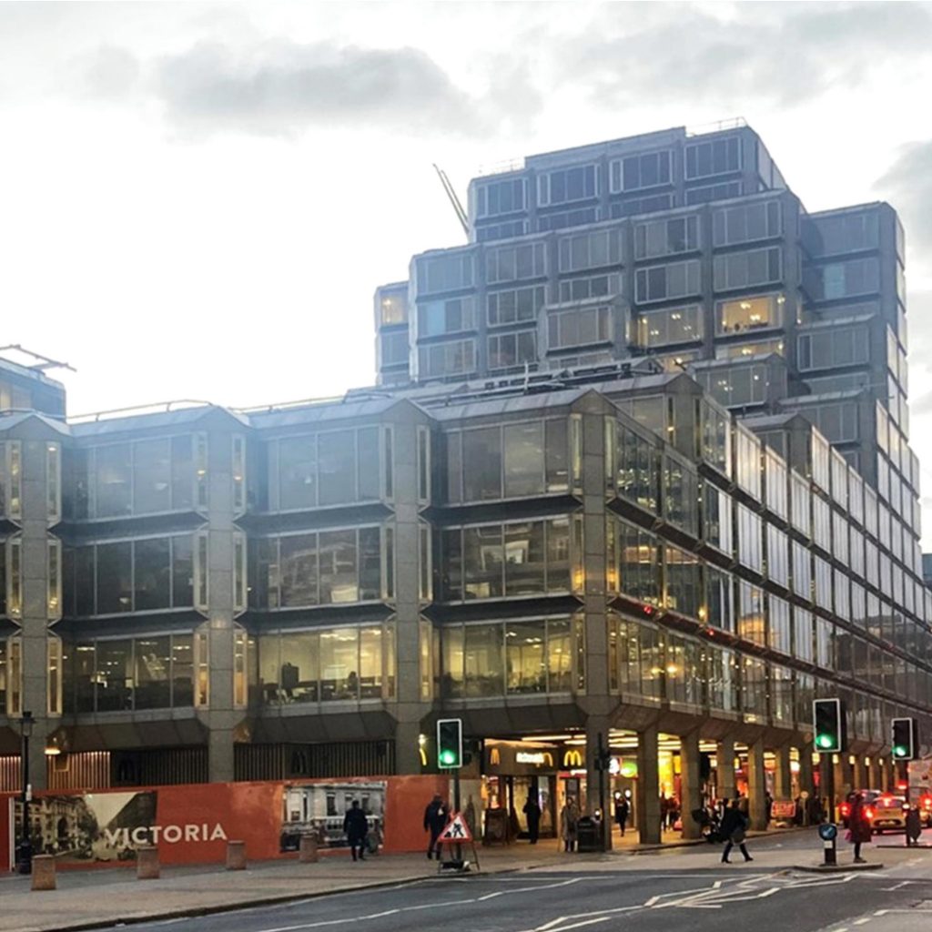 Existing site, Victoria Street looking east